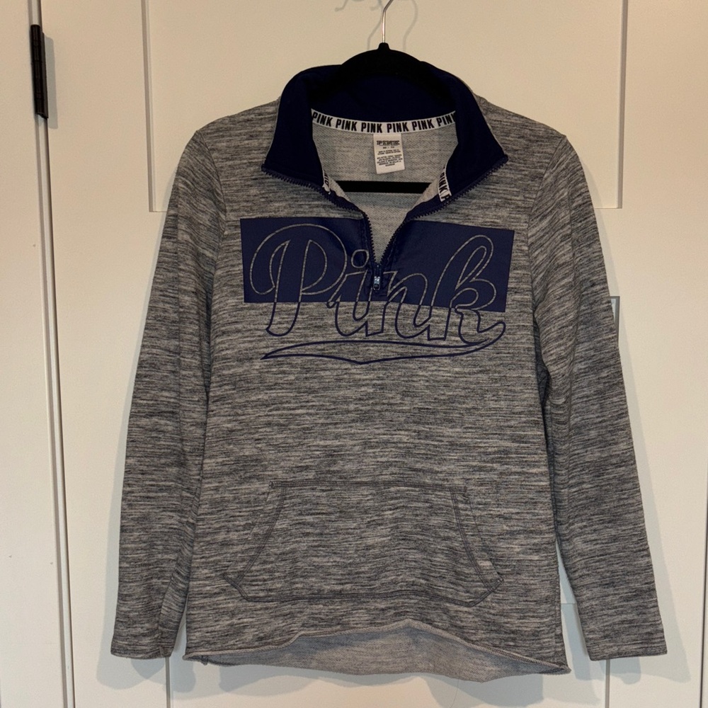 PINK Victoria’s Secret Quarter Zip Sweatshirt